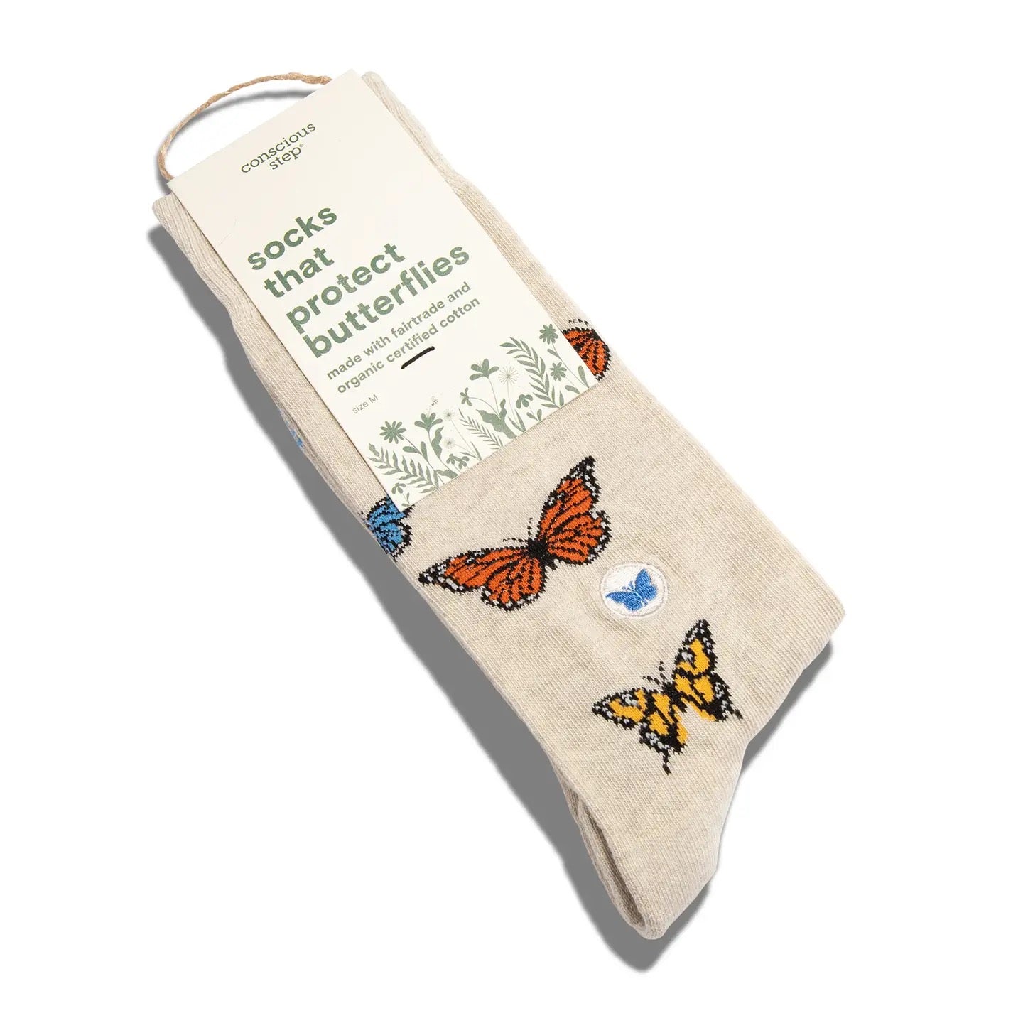 Socks--"Protect Pollinators", 2 patterns (Conscious Steps)