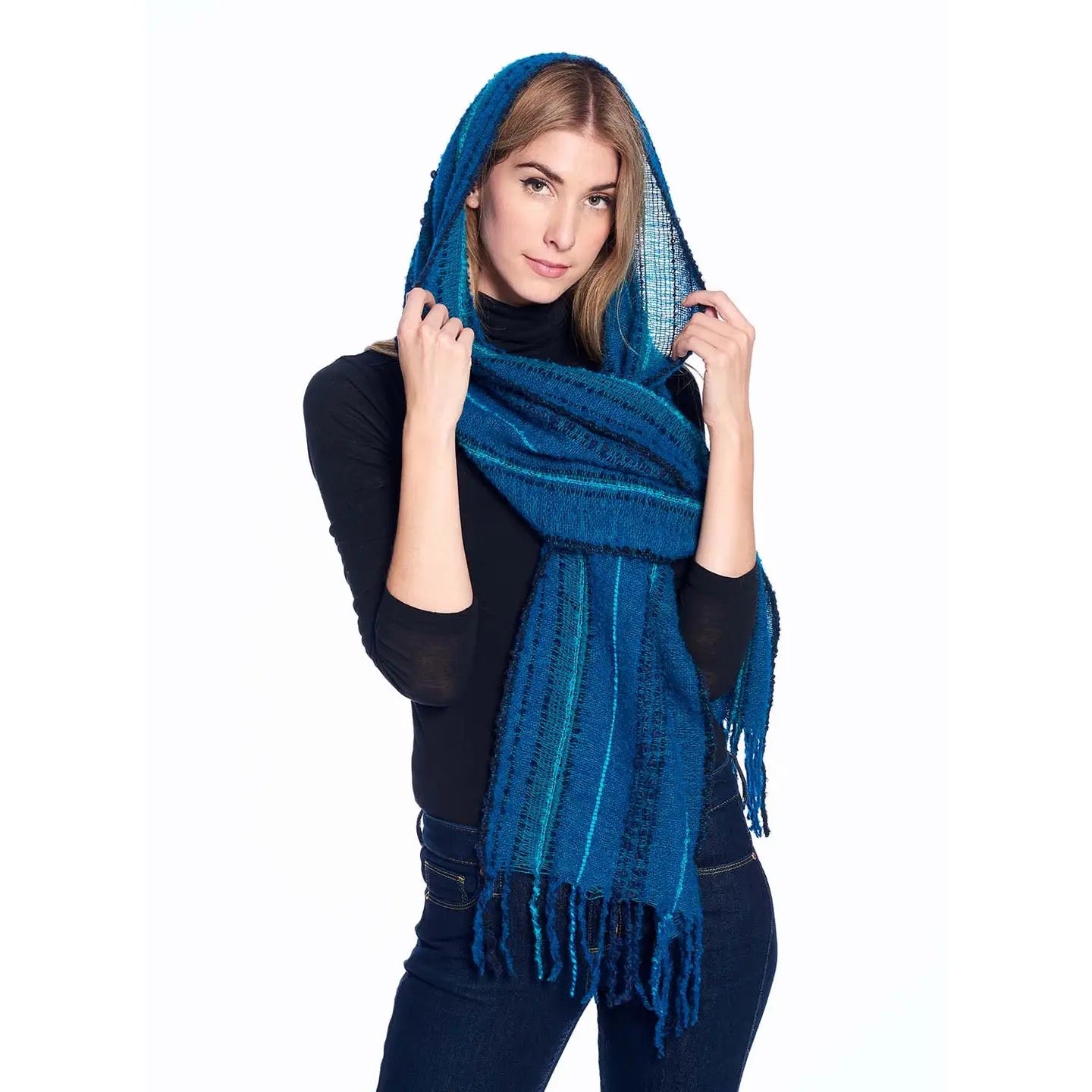 Scarf--Alpaca, Boucle, 5 Colors (Shupaca Alpaca)