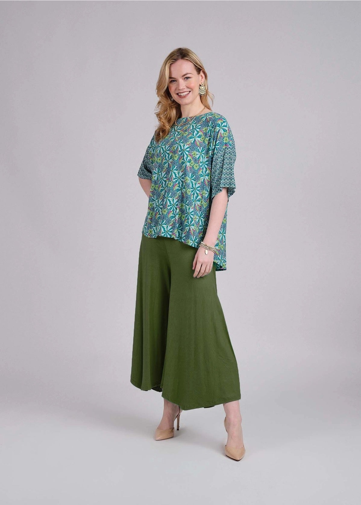 Pants--"Solid Slit", Cotton (Windhorse)