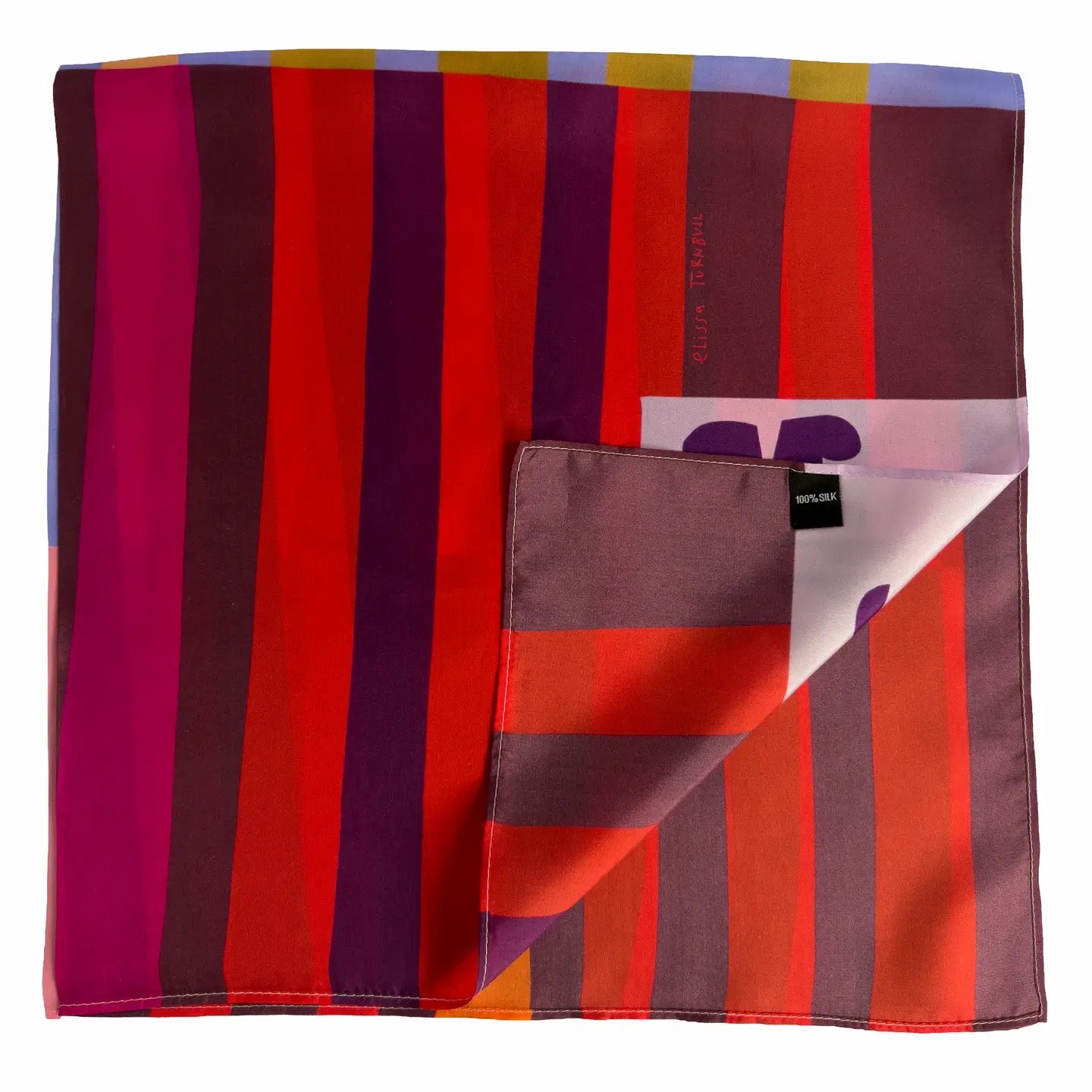 Scarf--Square, Silk, 7 Patterns (Voyager Silk Scarves)