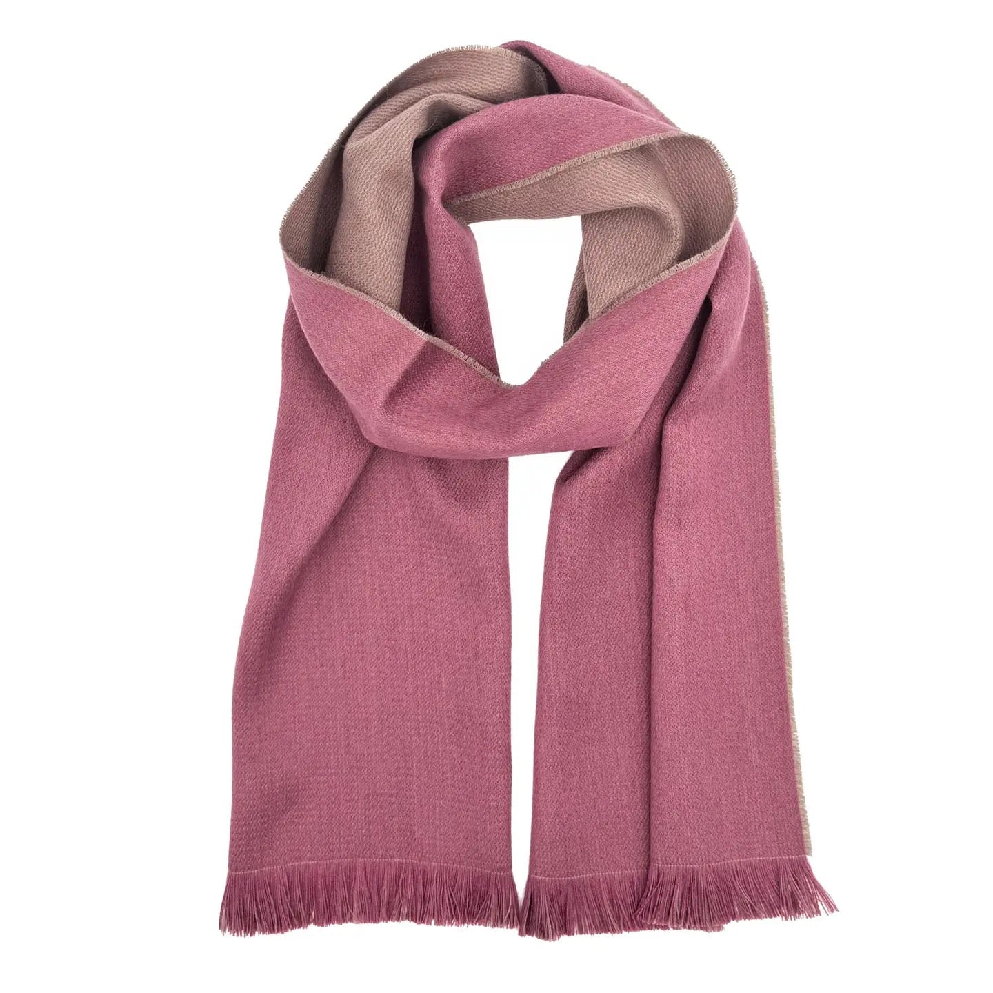 Scarf--Alpaca, Reversible, 5 Color Combinations (Shupaca Alpaca)