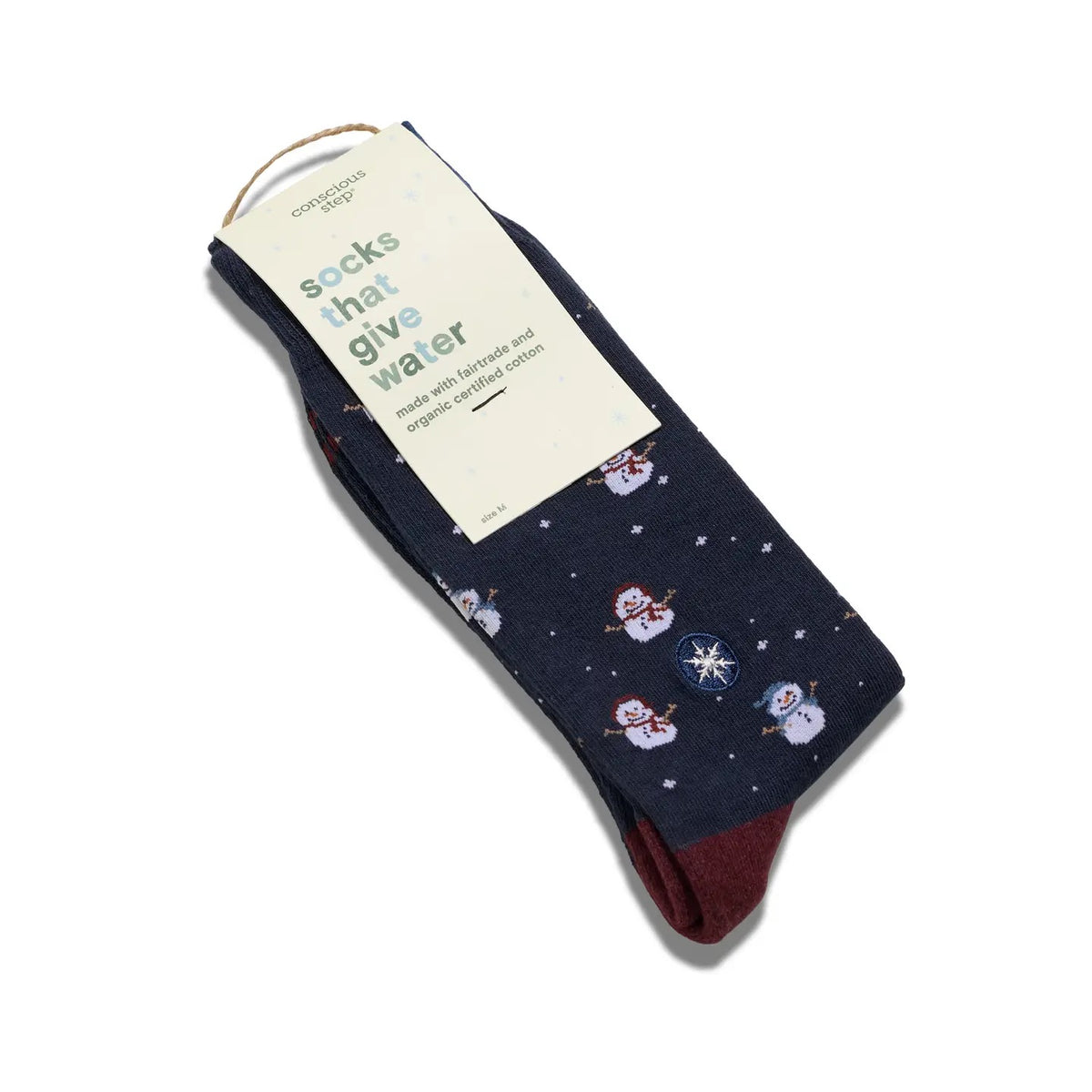 Socks--"Give Water", 5 Patterns/2 Styles/2 Sizes (Conscious Steps)