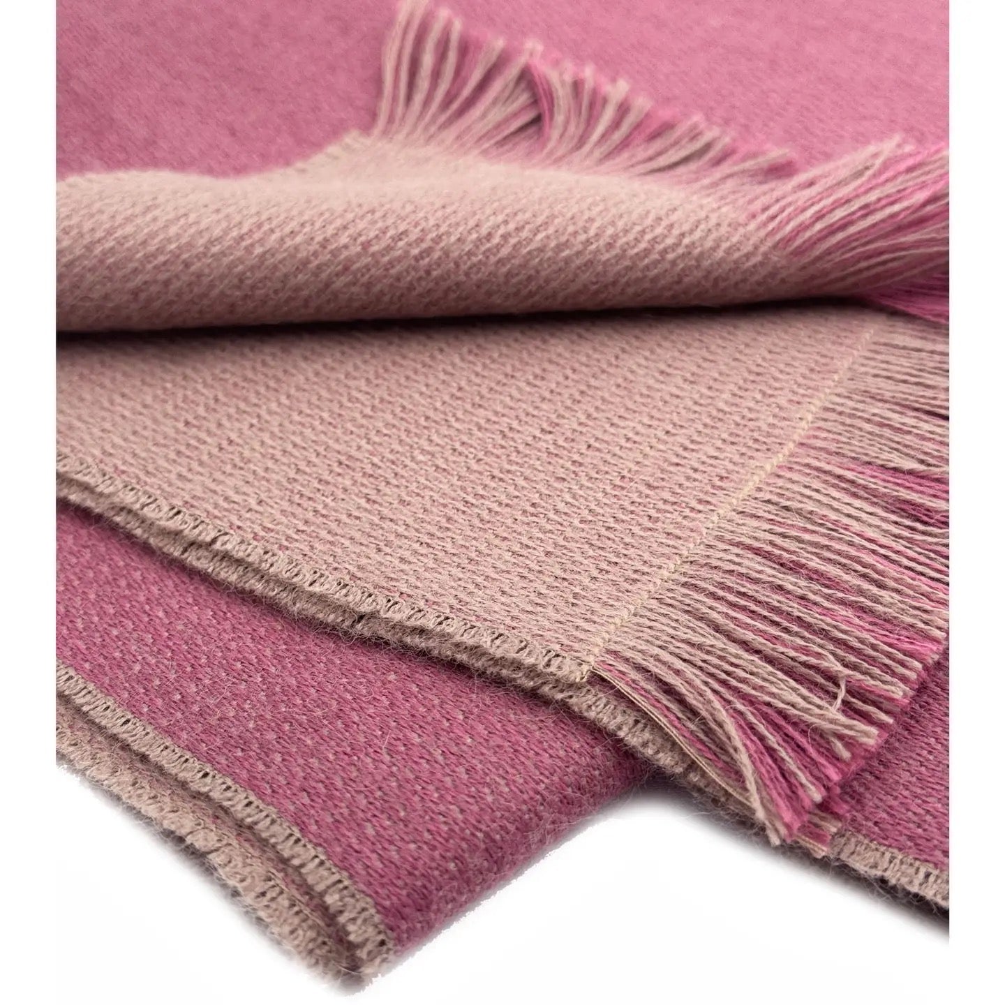 Scarf--Alpaca, Reversible, 5 Color Combinations (Shupaca Alpaca)