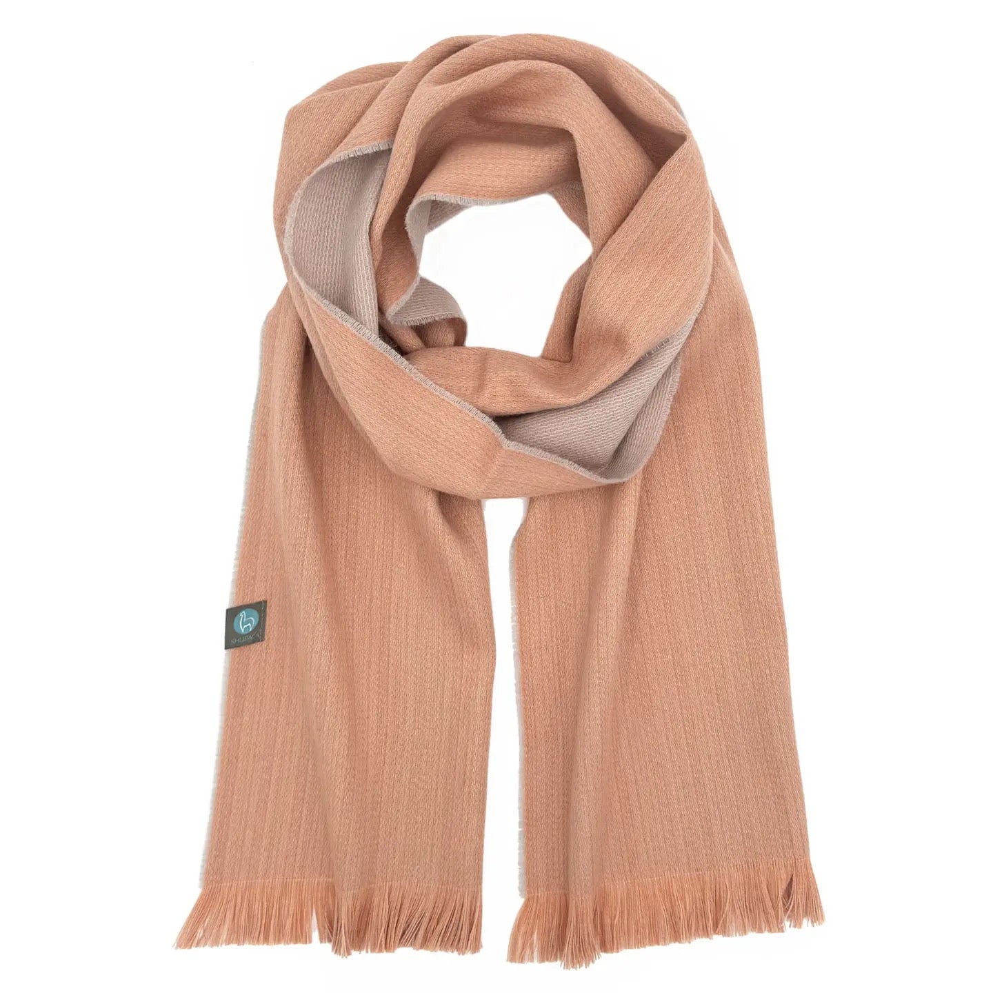 Scarf--Alpaca, Reversible, 5 Color Combinations (Shupaca Alpaca)