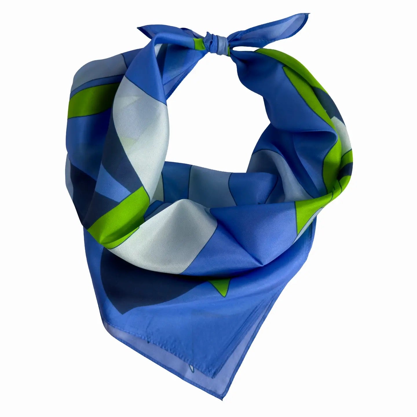 Scarf--Square, Silk, 7 Patterns (Voyager Silk Scarves)