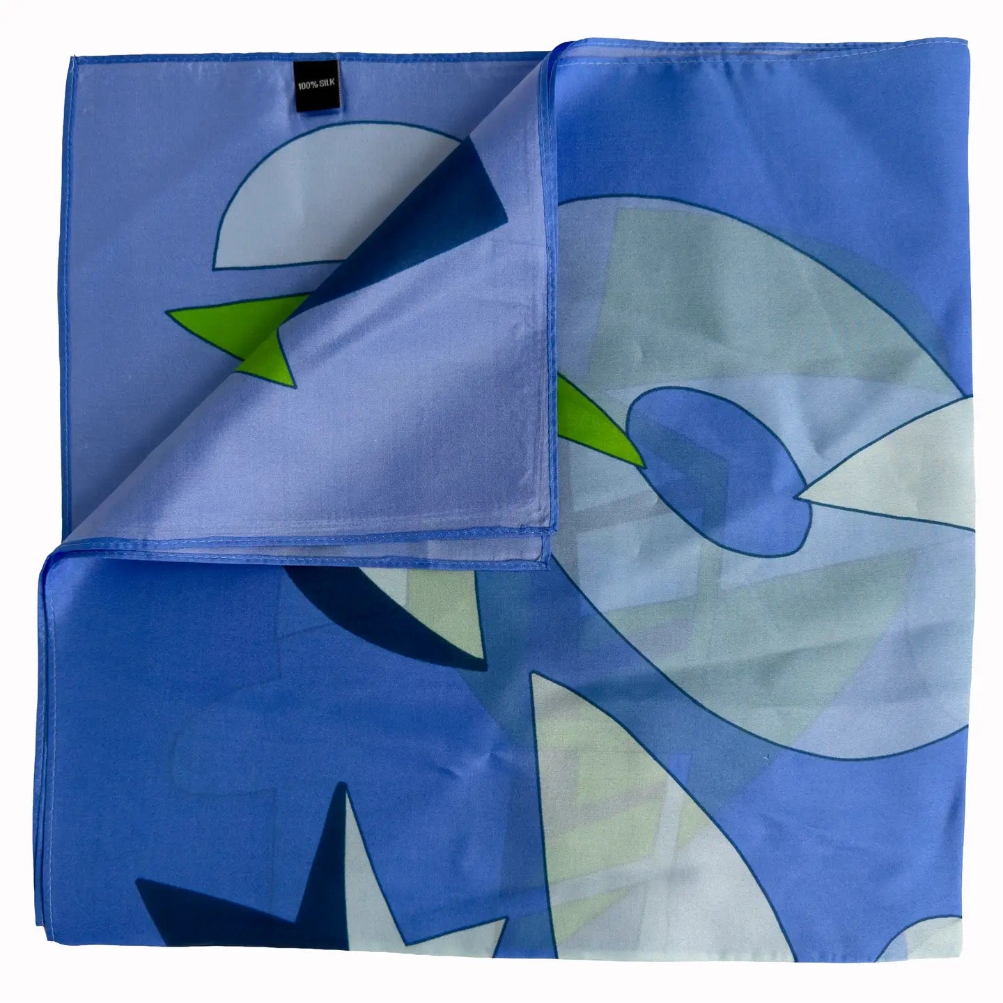 Scarf--Square, Silk, 7 Patterns (Voyager Silk Scarves)