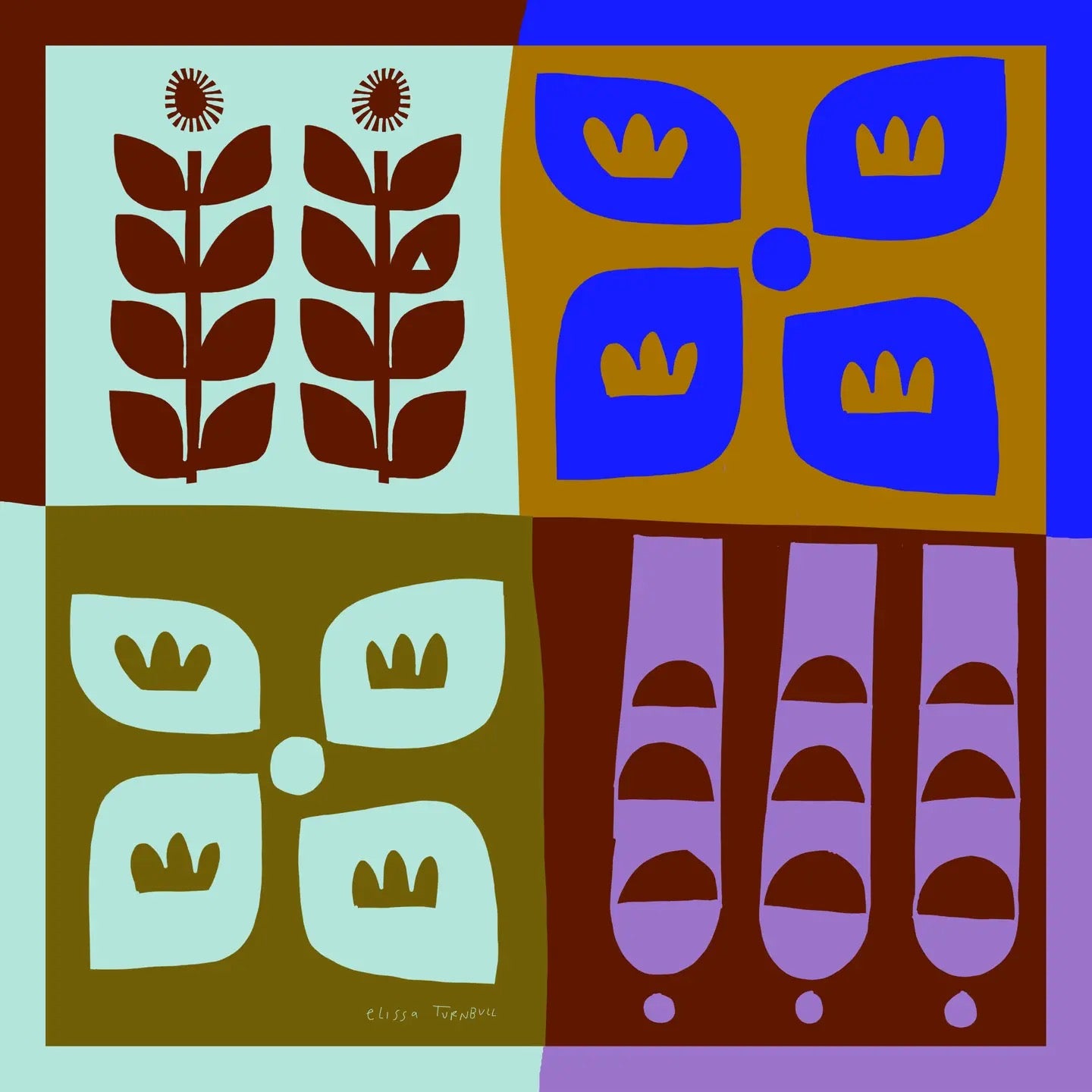 Scarf--Square, Silk, 11 Patterns (Voyager Silk Scarves)