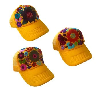 Hat--Trucker, Floral, Many Colors (Lumily)