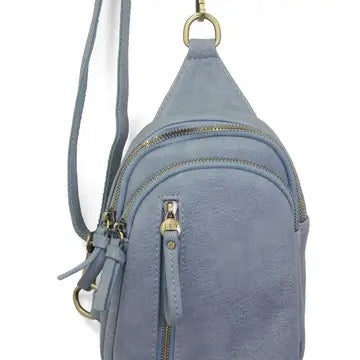 Crossbody--"Skylar", Vegan Leather, Many Colors (Joy Susan)