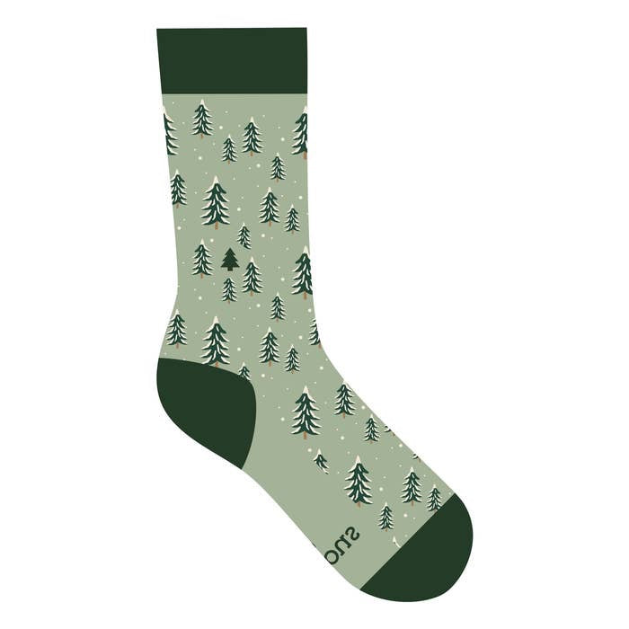 Socks--"Plant Trees", 6 Patterns (Conscious Steps)