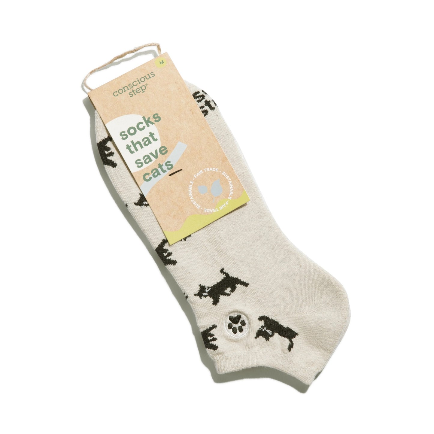Socks--"Save Cats", Crew OR Ankle (Conscious Steps)