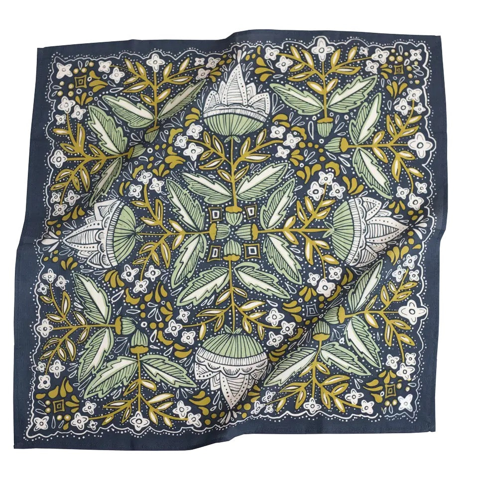 Scarf--Bandana, Cotton, Many Patterns (Handker Bandanas)