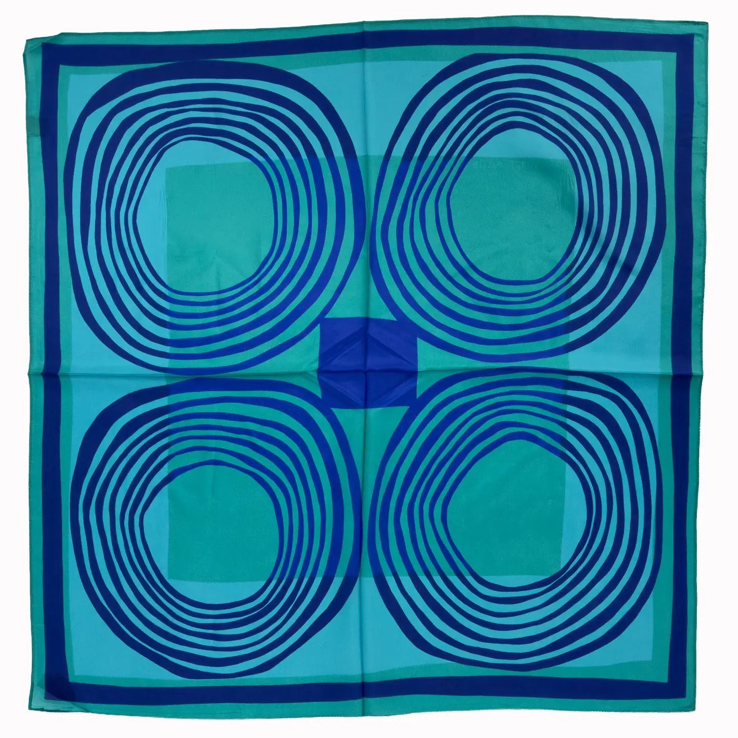 Scarf--Square, Silk, 7 Patterns (Voyager Silk Scarves)