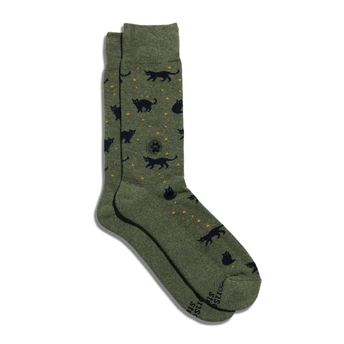 Socks--"Save Cats", 4 Patterns (Conscious Steps)