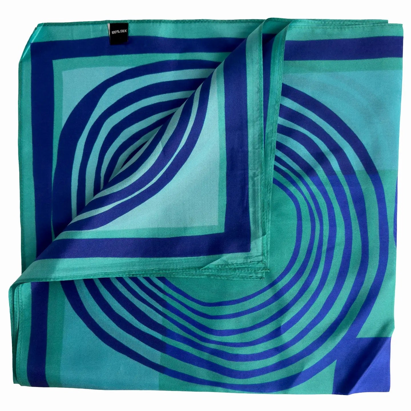 Scarf--Square, Silk, 7 Patterns (Voyager Silk Scarves)