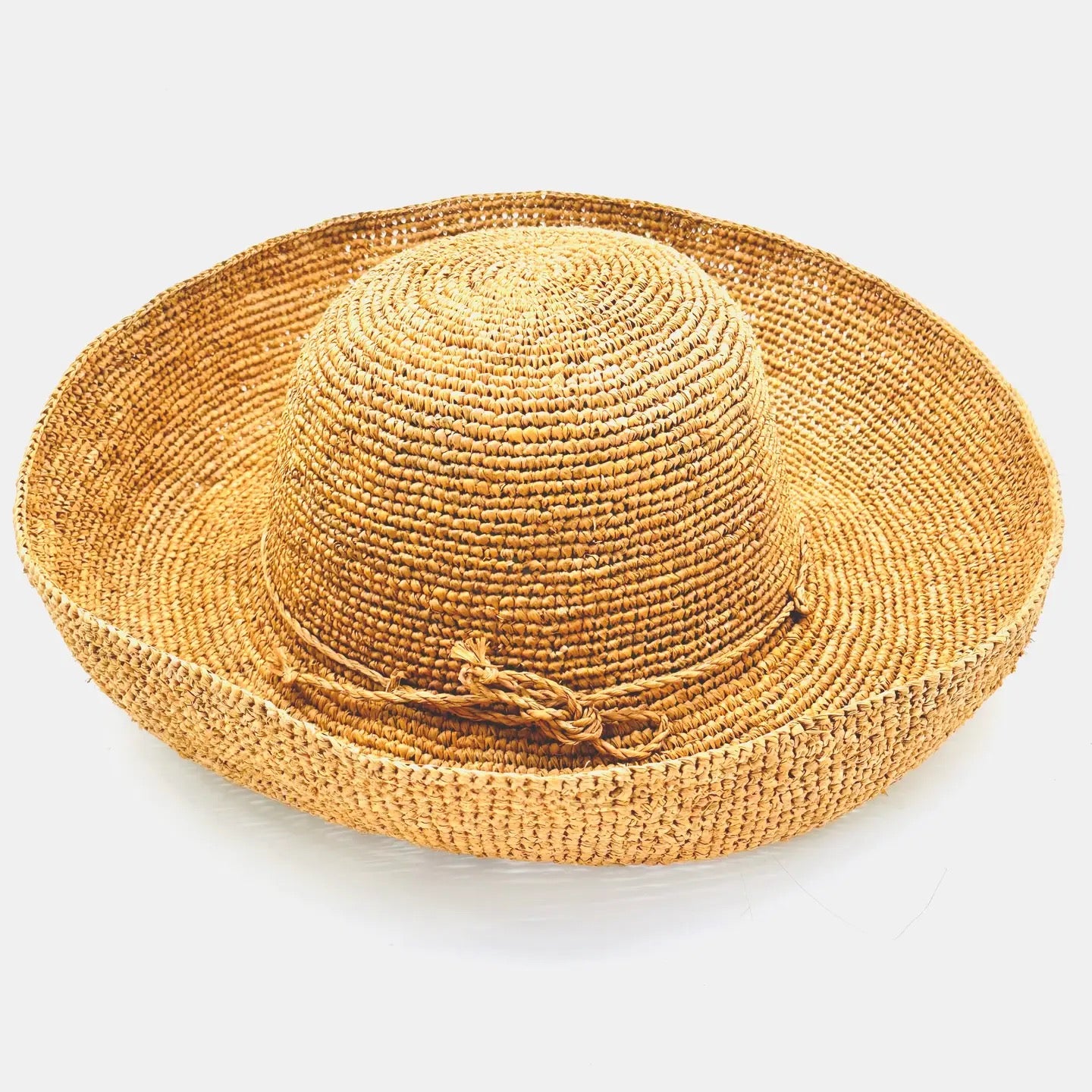 Hat--3" Brim, Raffia, 5 Colors (Shebobo)