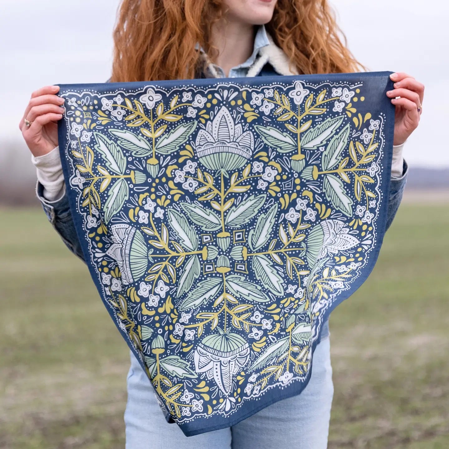 Scarf--Bandana, Cotton, Many Patterns (Handker Bandanas)