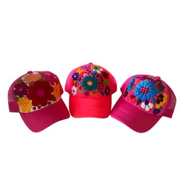 Hat--Trucker, Floral, Many Colors (Lumily)