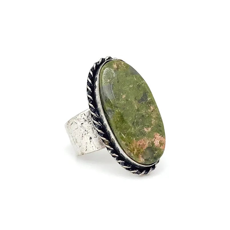 Ring--Statement, Stone, MANY Kinds (Anju)