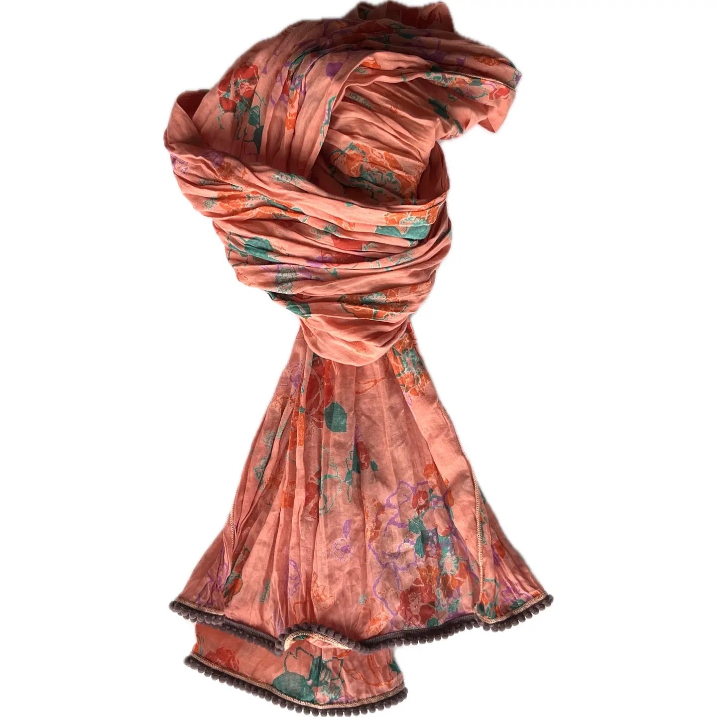 Scarf--"Crinkle", Cotton, Many Patterns (TO BE Chicago)