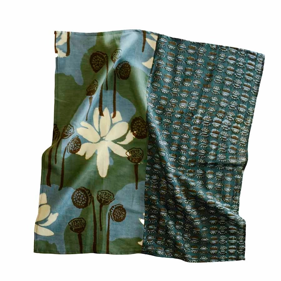 Bandana--Batik Print, Cotton AND/OR Silk, Many Colors/Patterns (Ichcha)