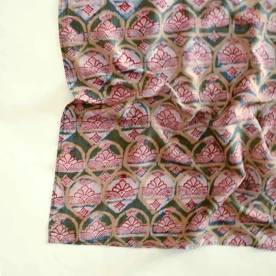 Bandana--Batik Print, Cotton AND/OR Silk, Many Colors/Patterns (Ichcha)