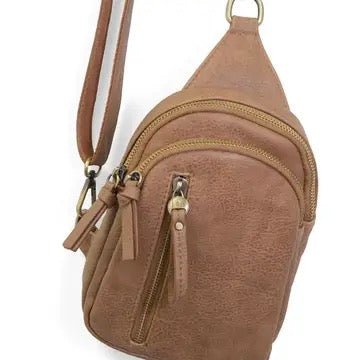 Crossbody--"Skylar", Vegan Leather, Many Colors (Joy Susan)