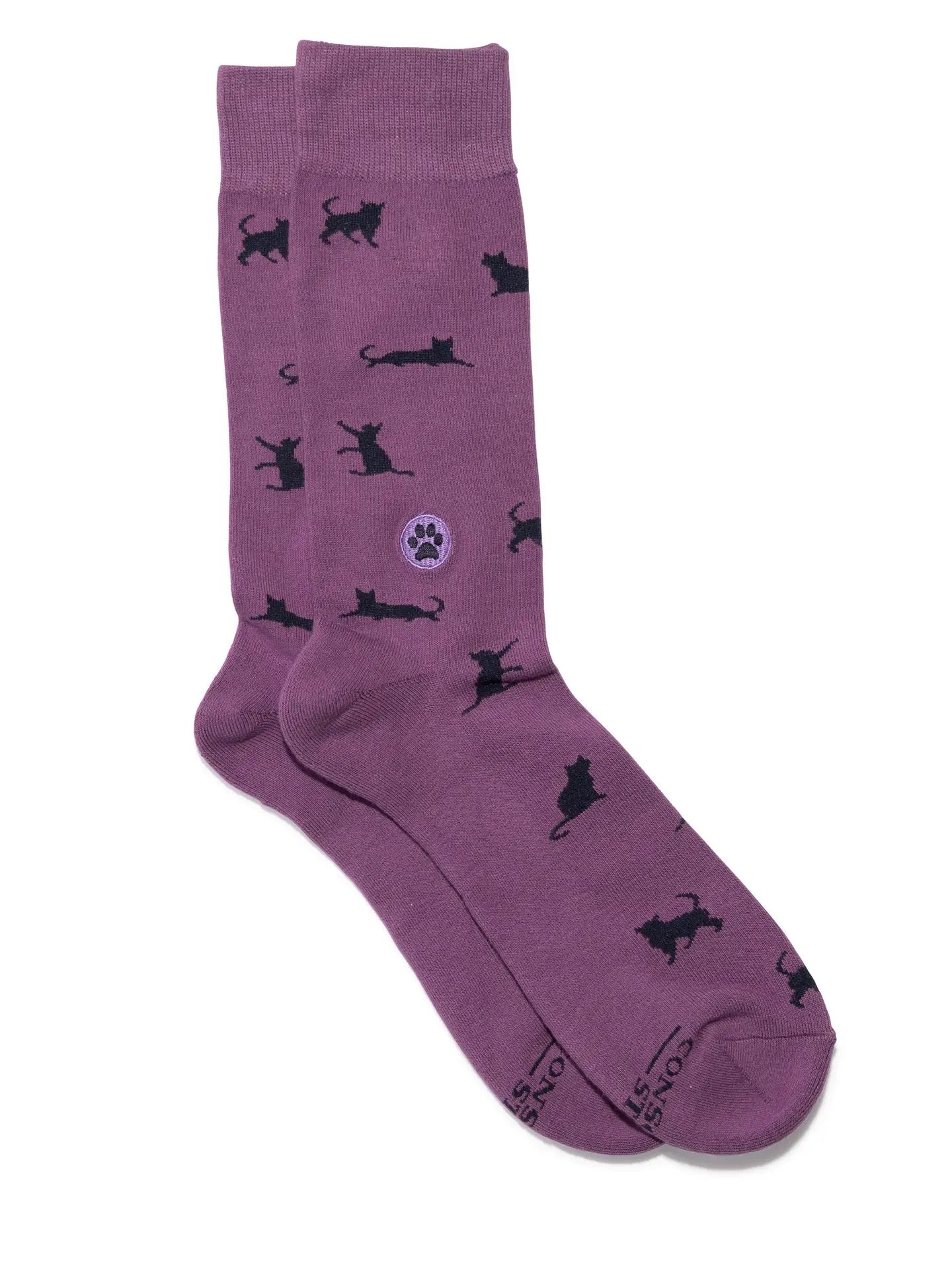 Socks--"Save Cats", Crew OR Ankle (Conscious Steps)