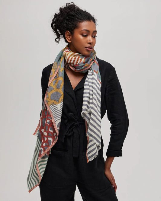 Scarf/shawl--Merino Wool, 5 Patterns (Princesee et Dragon)