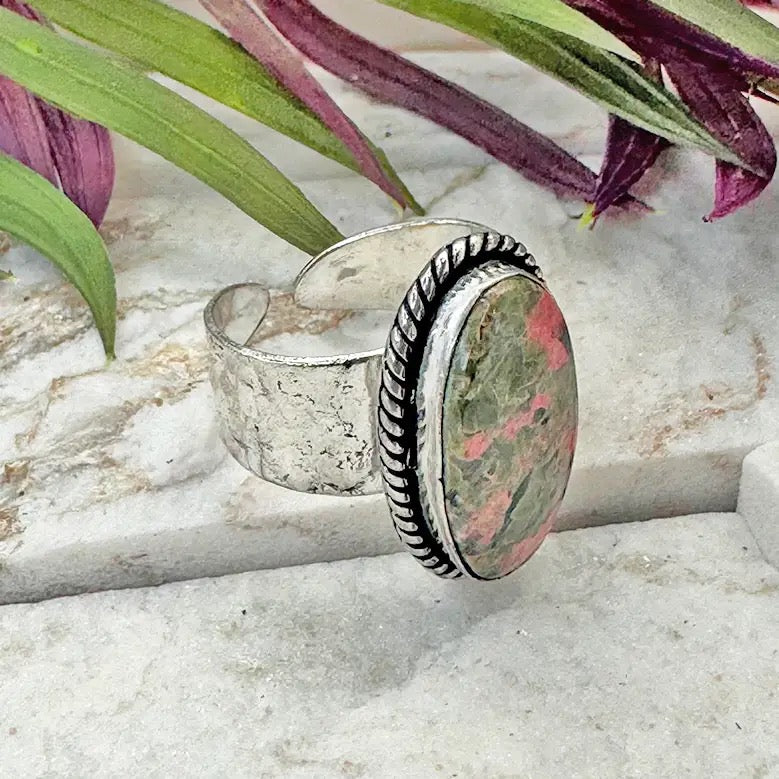 Ring--Statement, Stone, MANY Kinds (Anju)