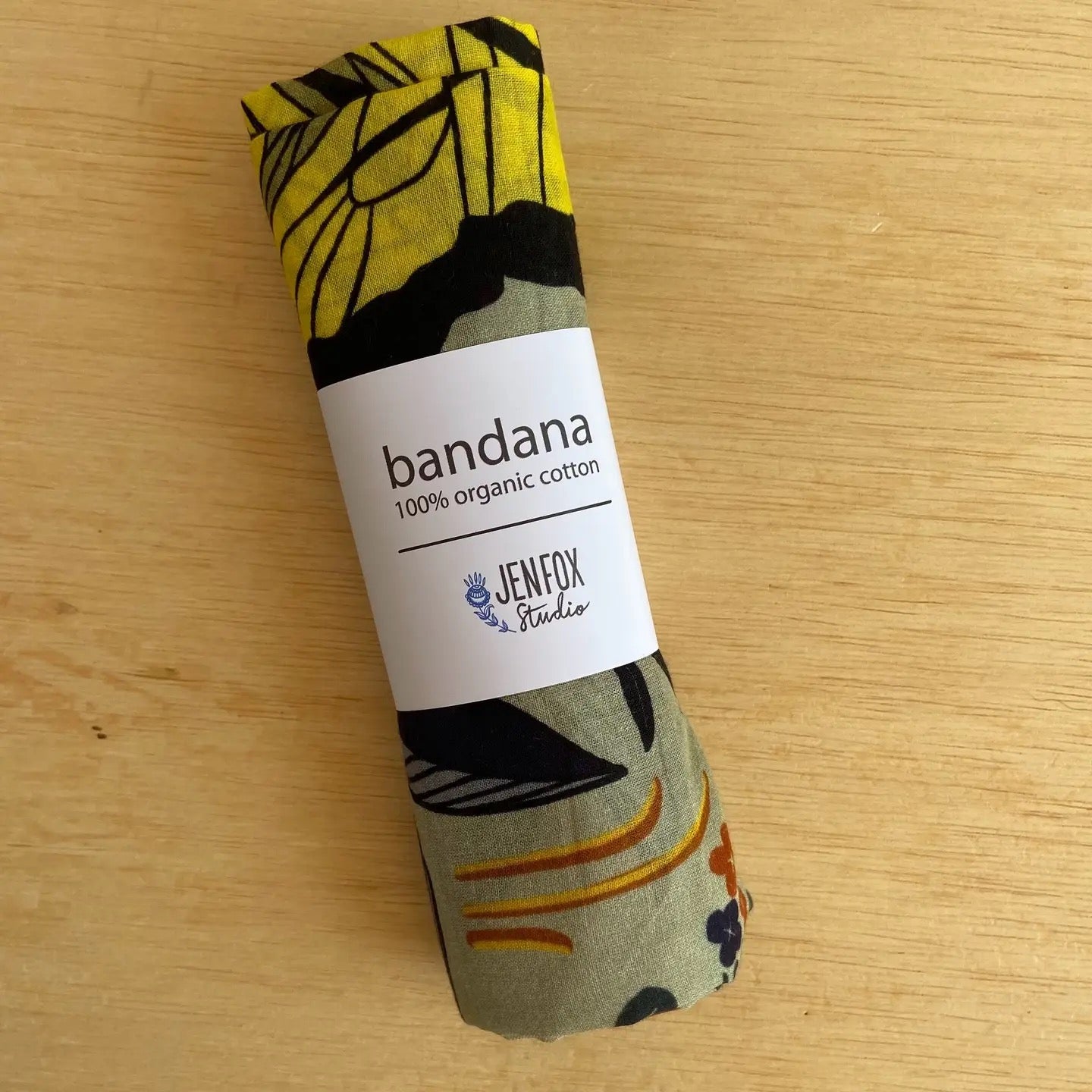 Bandana--Cotton, 3 Patterns (Jen Fox Studio)