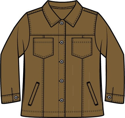 Jacket--Corduroy, Truffle OR Breen (Habitat)