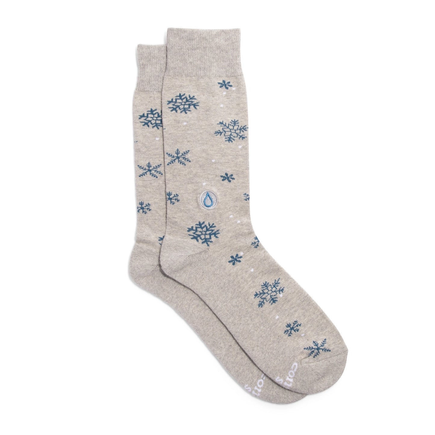 Conscious Steps--"Socks that Give Water" (1 Pattern; 2 Sizes)