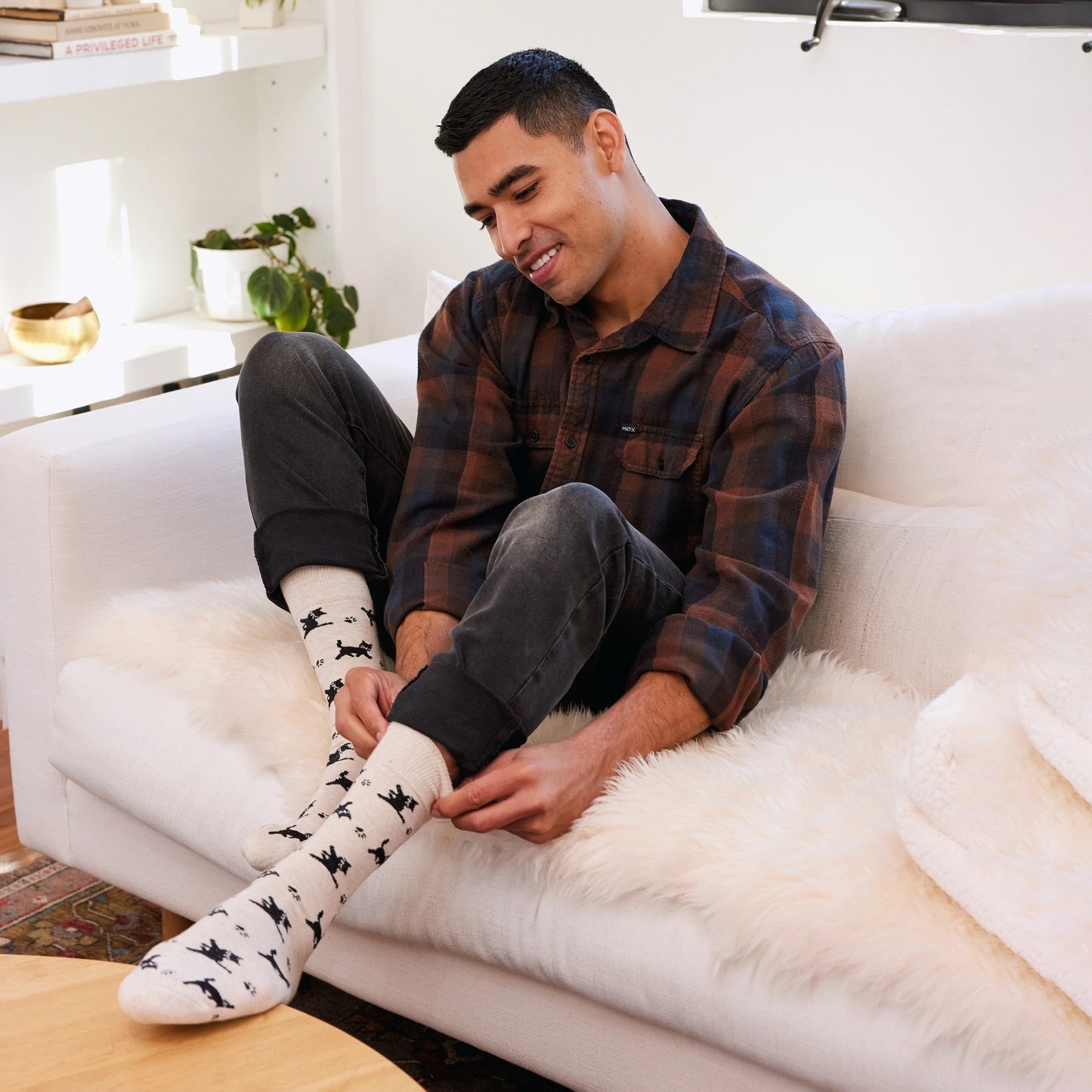 Socks--"Save Cats", Crew OR Ankle (Conscious Steps)