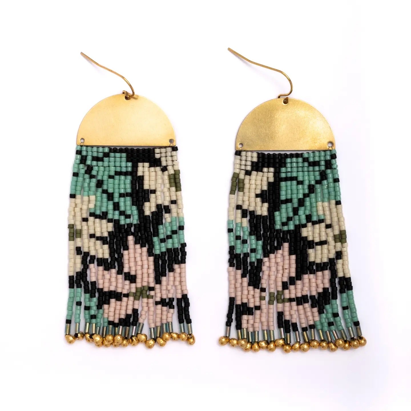 Earrings--"Tropical" Fringe, 2 Colors (Mayana)
