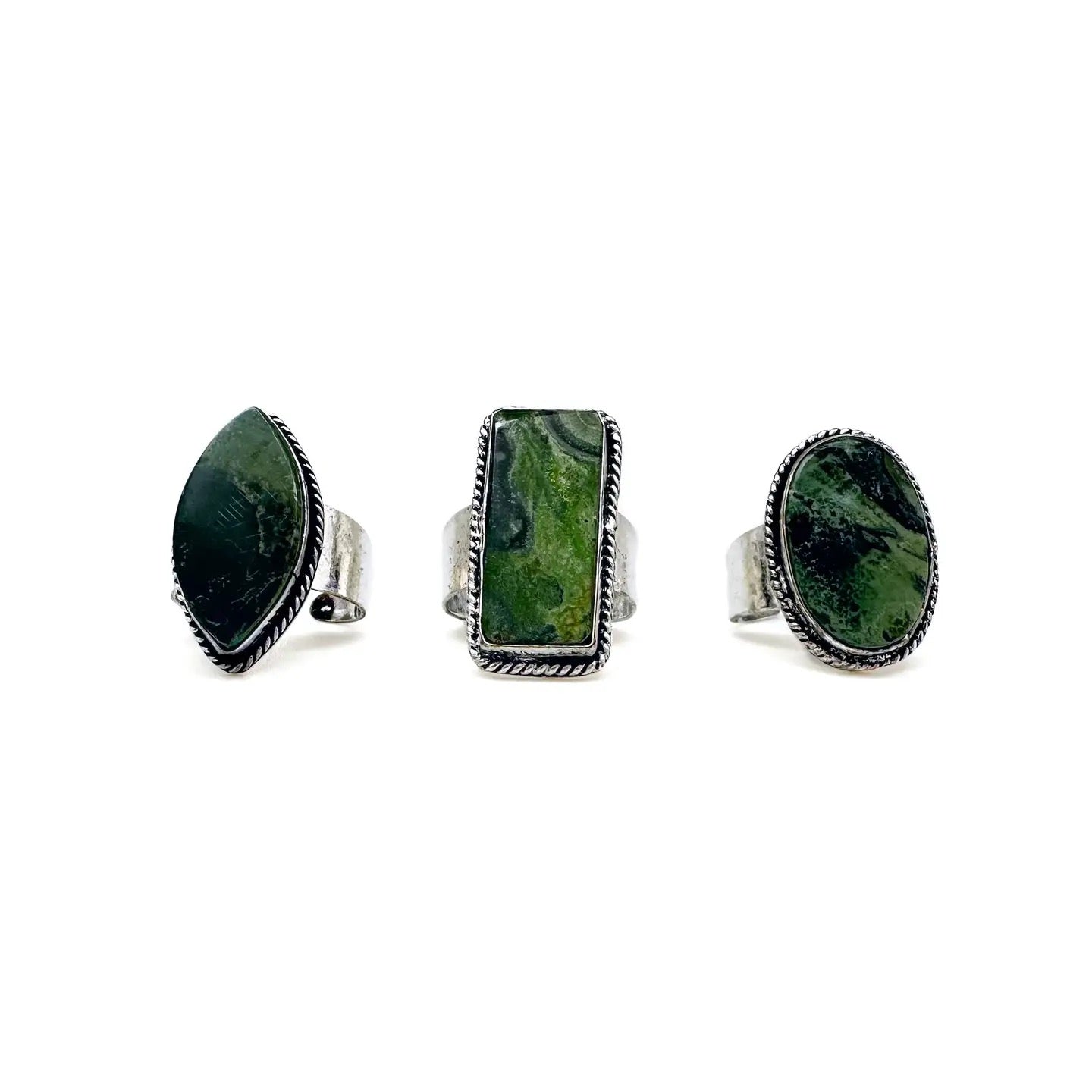 Ring--Statement, Stone, 9 Kinds (Anju)