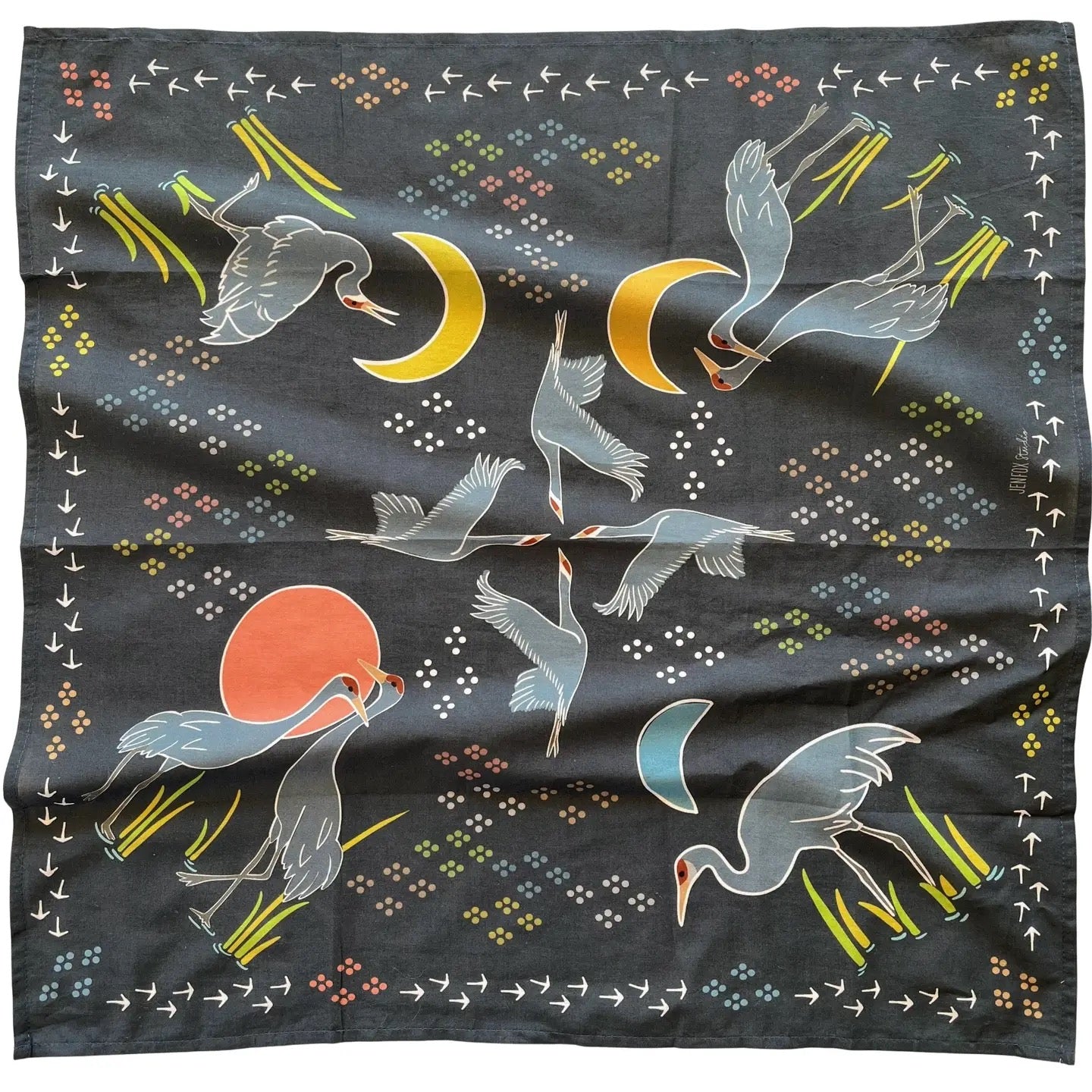 Bandana--Cotton, 3 Patterns (Jen Fox Studio)