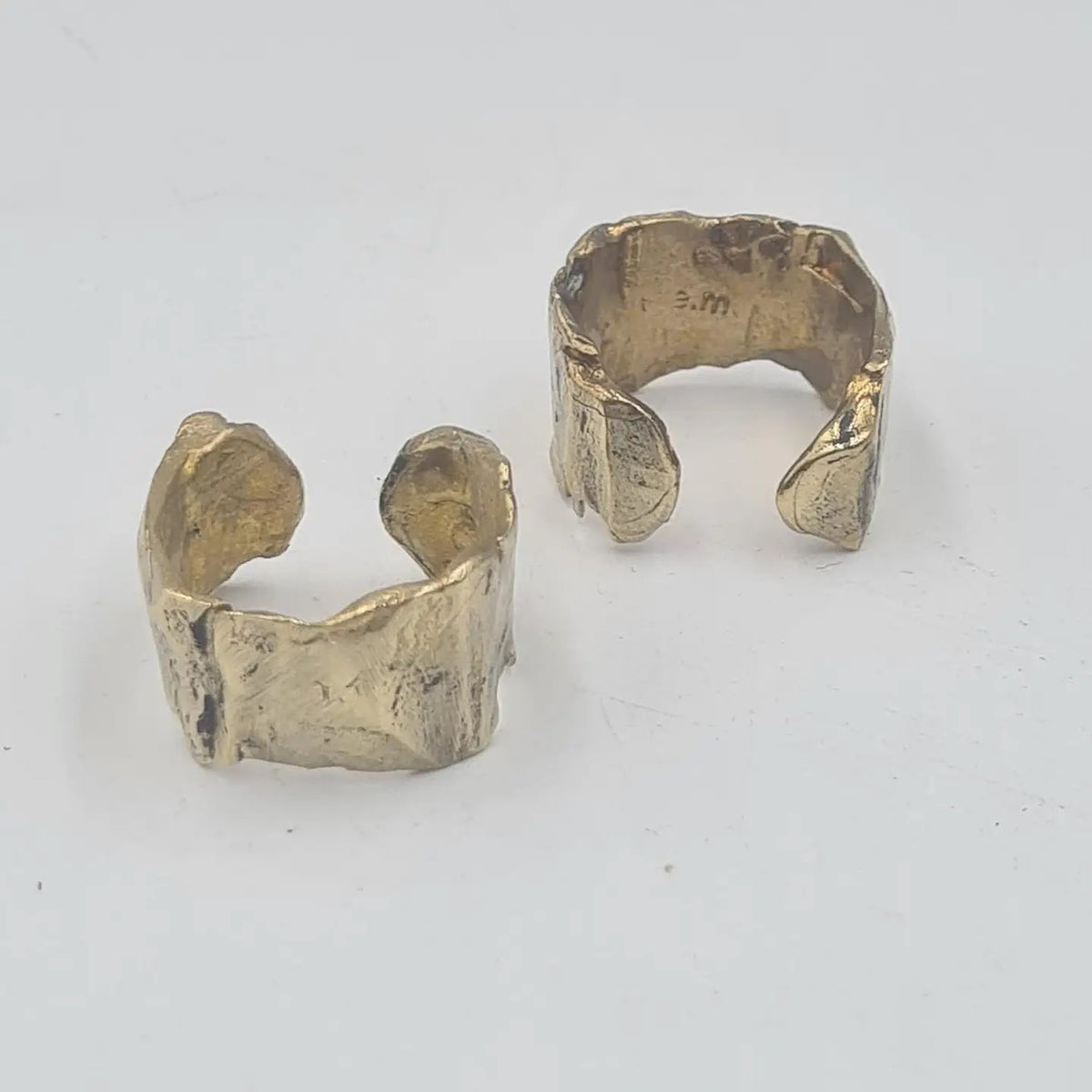 Ring--"Rustic River", Brass/Silver-Plated Brass OR Gold-Plated Brass (Volare)