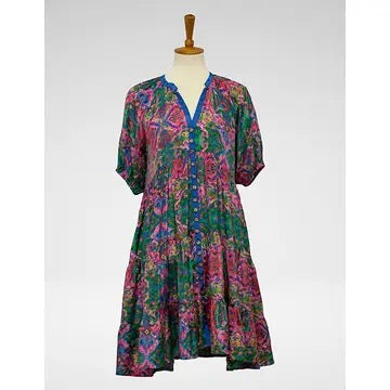 Dress--"Lucia", Blues (Caite & Kyla SEO)