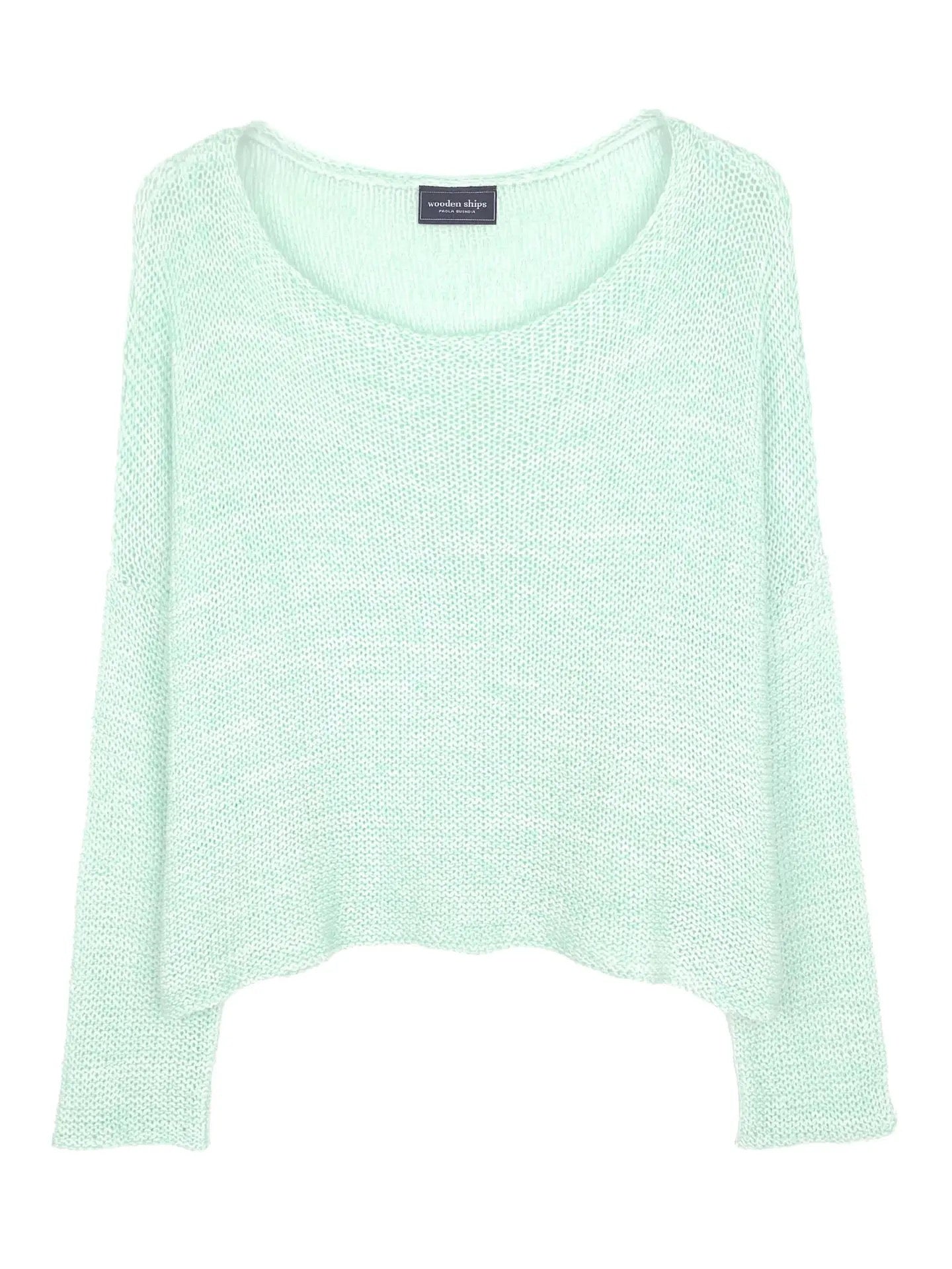 Sweater--"Key West", Chunky Knit, Crew Neck, 3 Colors (Wooden Ships)