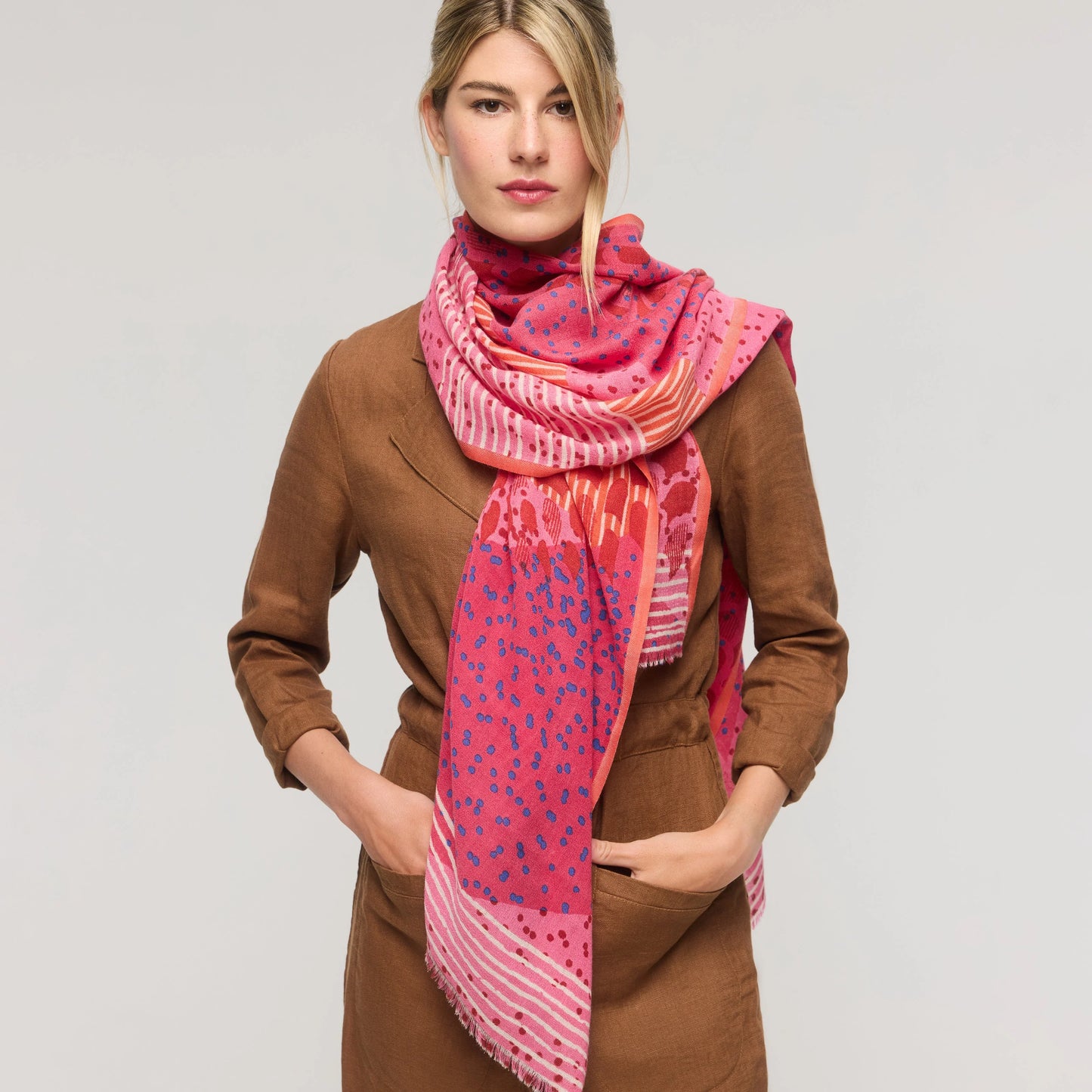 Scarf/shawl--Merino Wool, 5 Patterns (Princesee et Dragon)