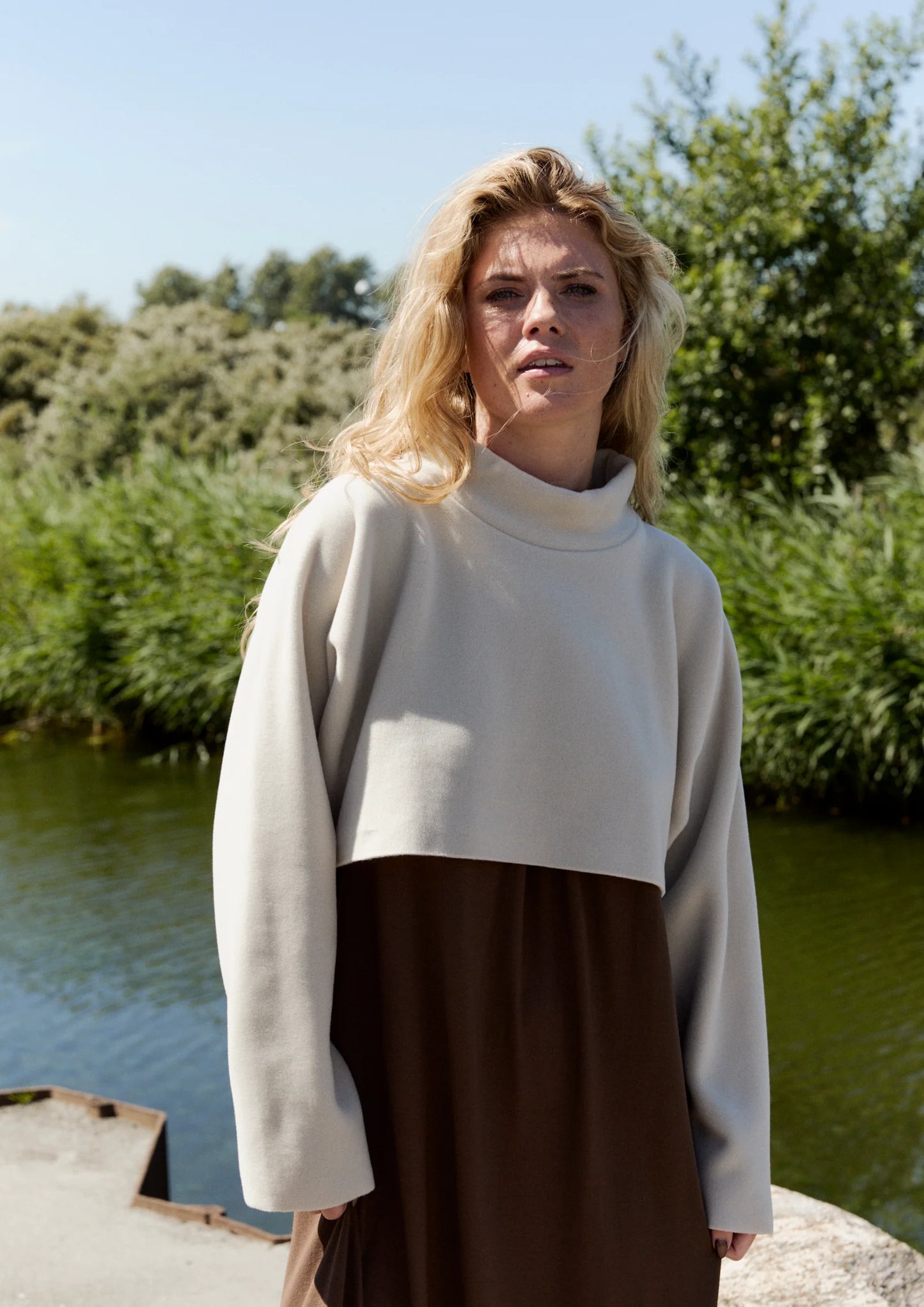 Topper--Cropped, Fleece, Kit (Henriette Steffensen)