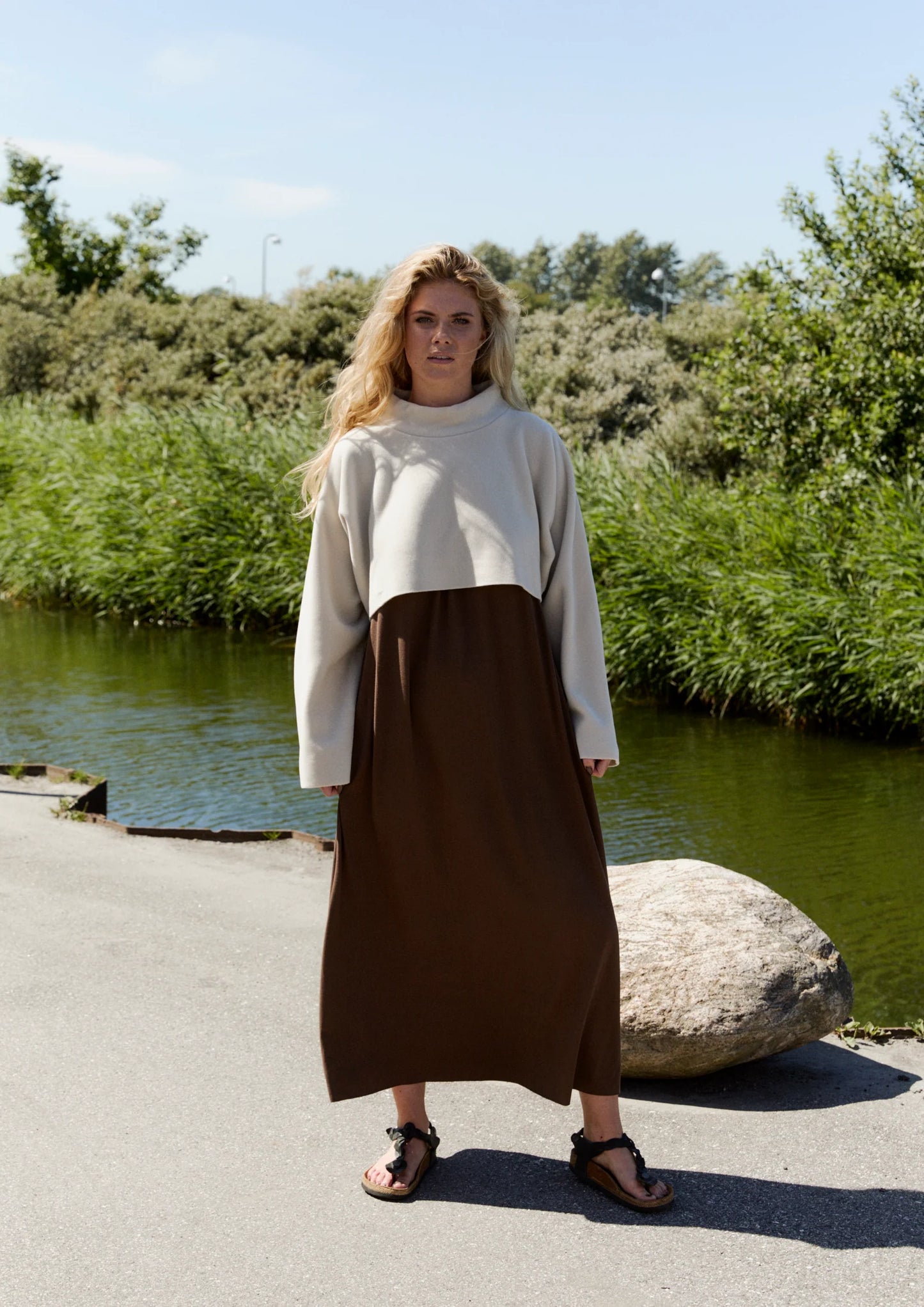 Topper--Cropped, Fleece, Kit (Henriette Steffensen)