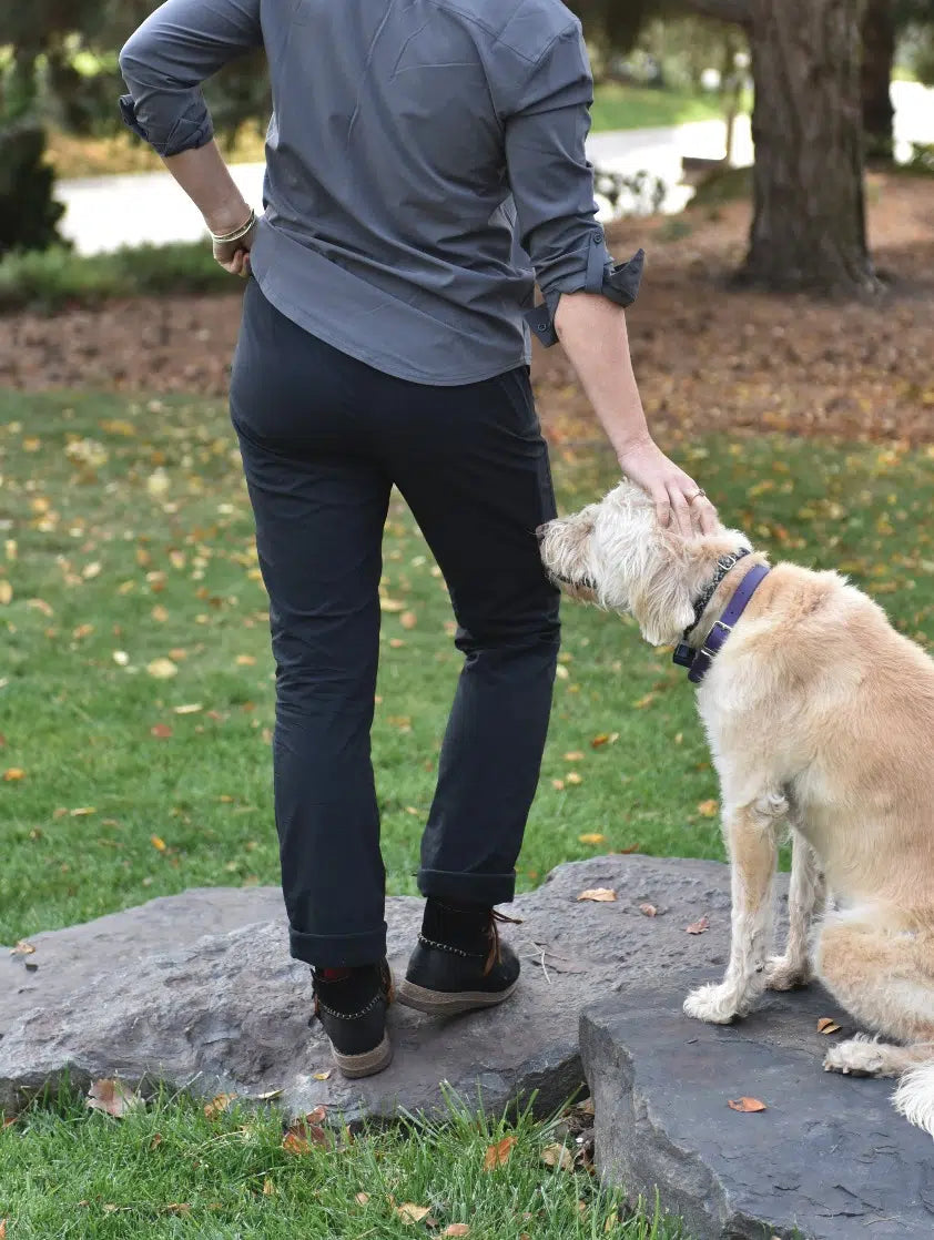 Pants--Fleece-Lined, Black (Heim)