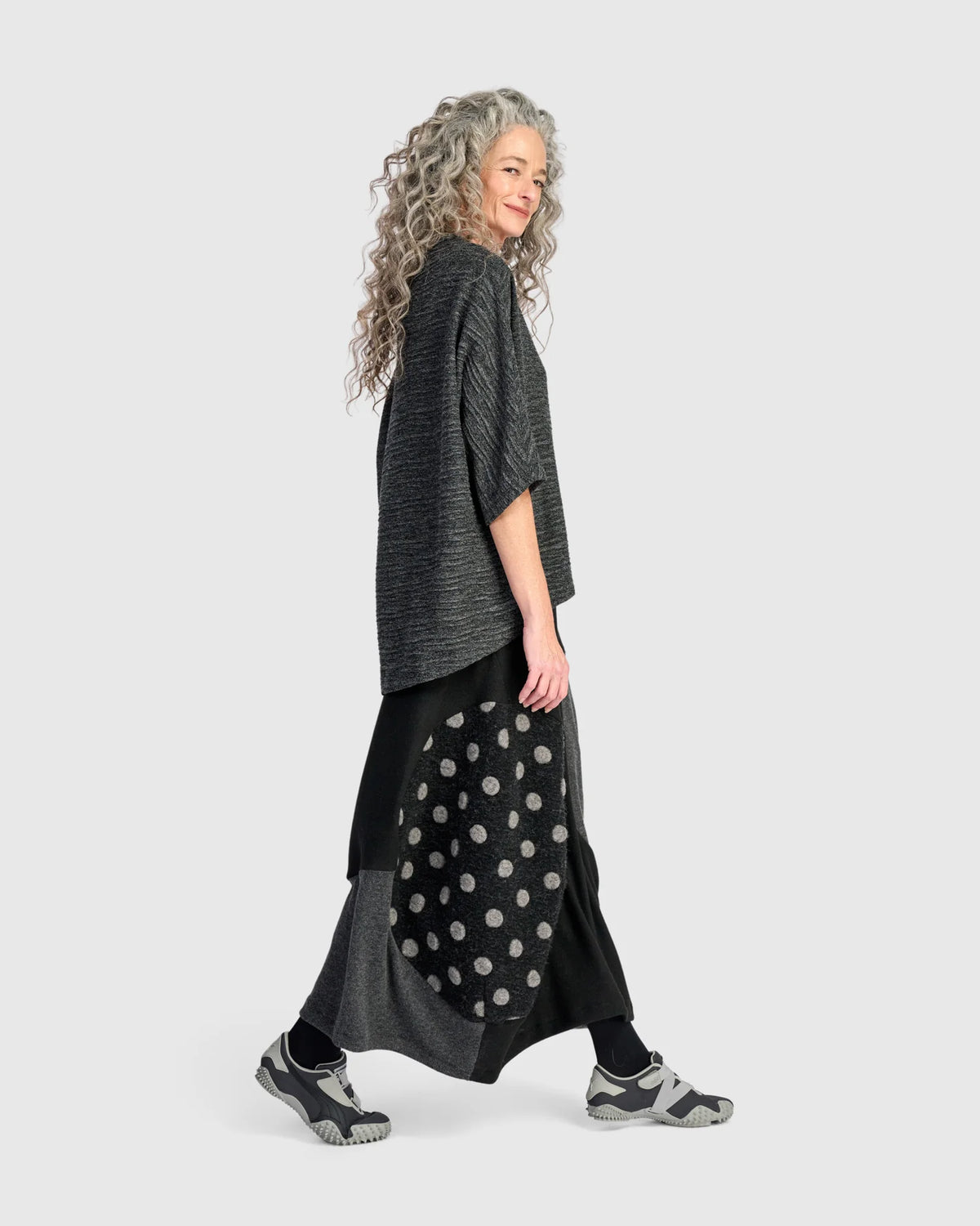 Tunic--Urban, Pullover, Heather-Knit, GRAPHITE (Alembika)