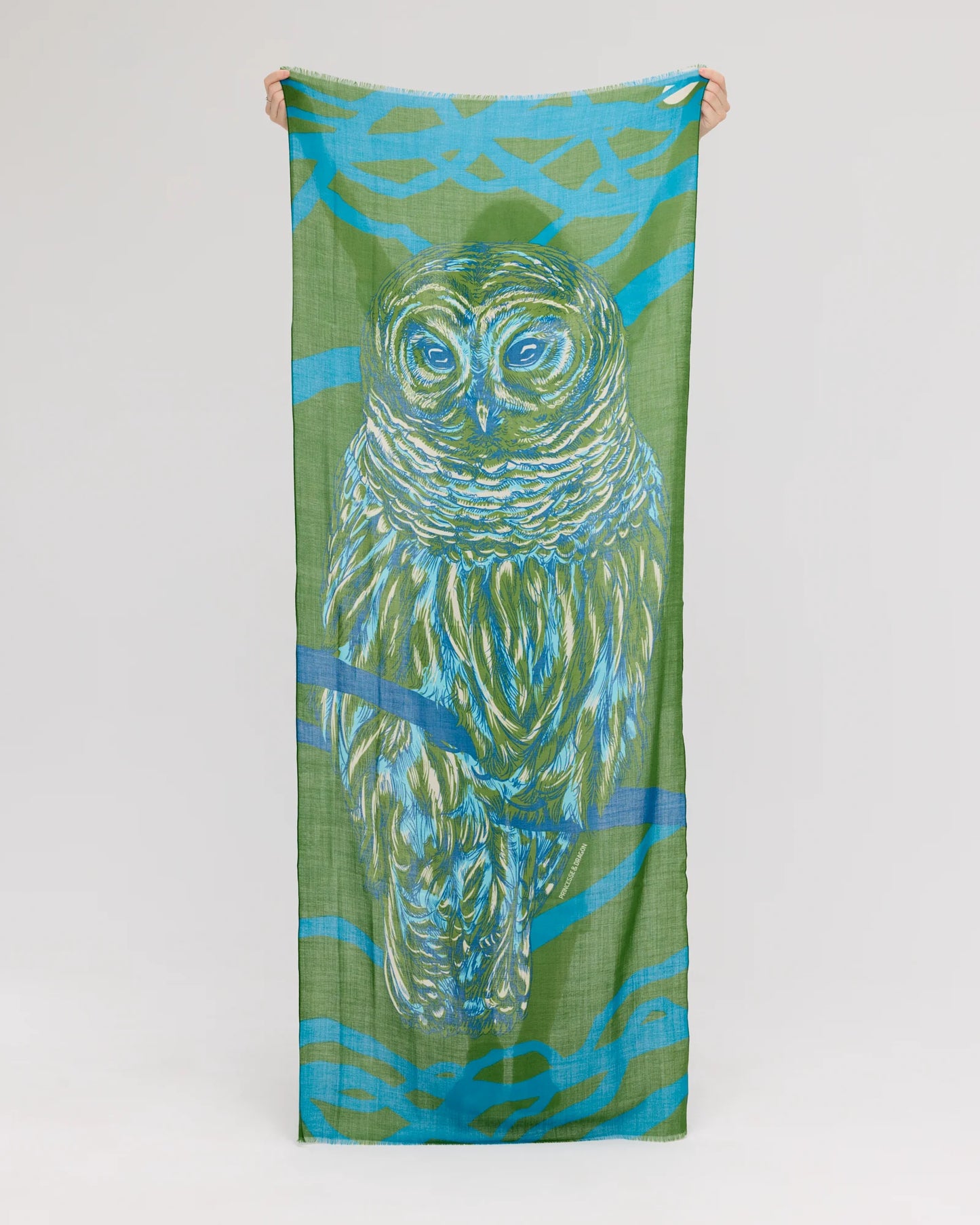 Scarf/shawl--Merino Wool, 5 Patterns (Princesee et Dragon)