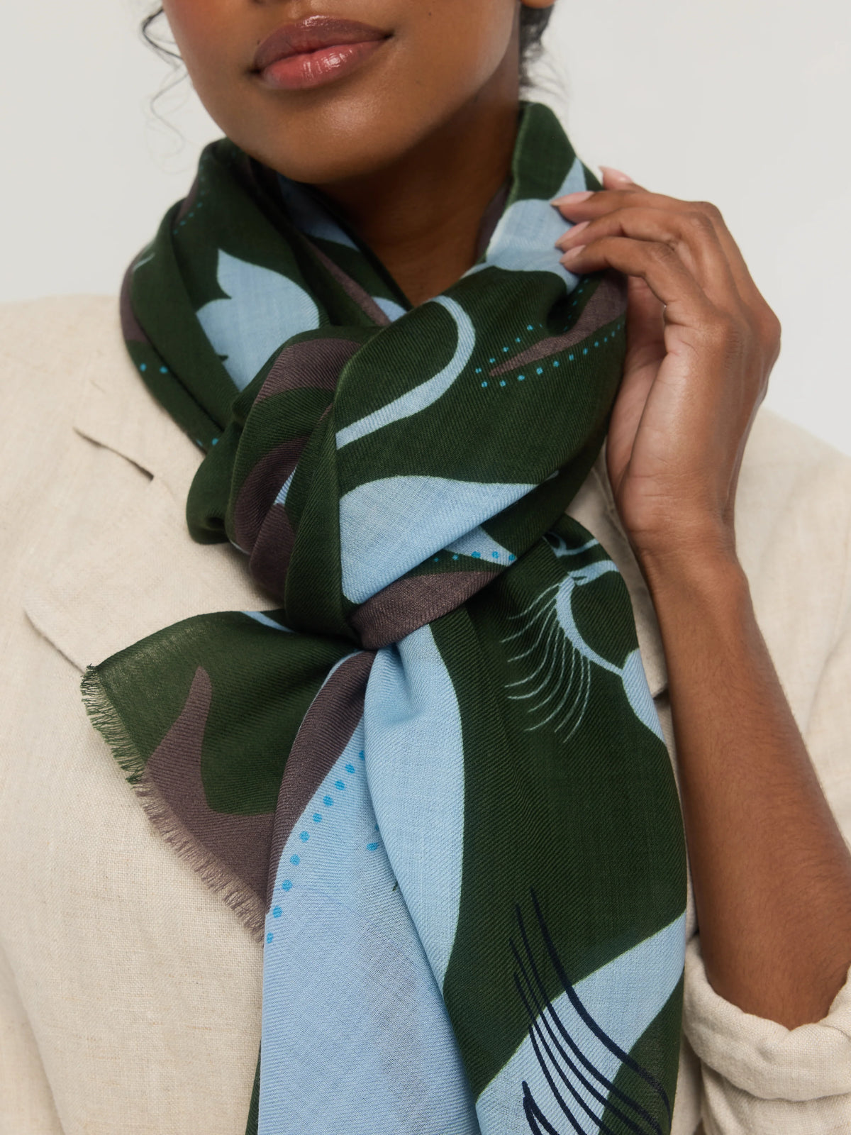 Scarf/shawl--Merino Wool, MANY Patterns (Princesee et Dragon)