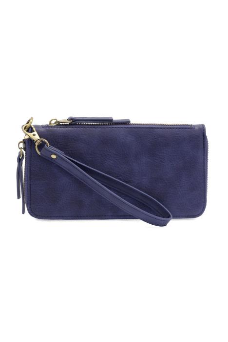 Wallet/Wristlets--"Chloe", Vegan Leather, Many Colors (Joy Susan)