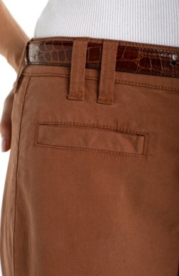 Jeans--Wide Leg, Cropped, Mocha (Liverpool LA)