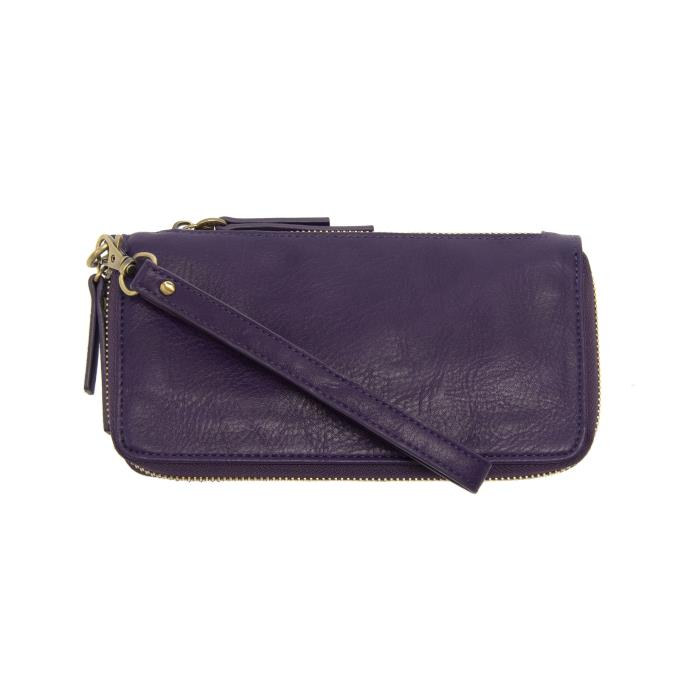 Wallet/Wristlets--"Chloe", Vegan Leather, Many Colors (Joy Susan)